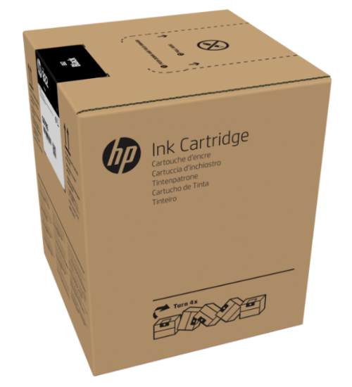 Picture of HP 882 5-liter Black Latex Ink Cartridge for R2000 - G0Z13A