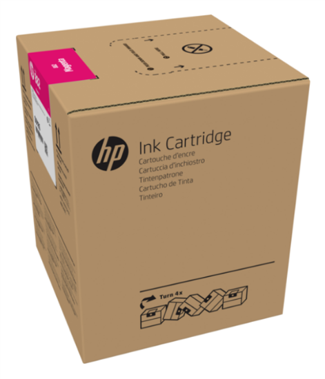 Picture of HP 882 5-liter Magenta Latex Ink Cartridge for R2000 - G0Z11A