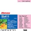 Picture of Sb411 2 Liter Dye sublimation ink pack Light Magenta T