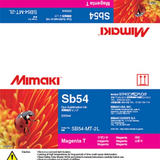 Picture of Sb54 2 Liter Dye sublimation ink pack Magenta T